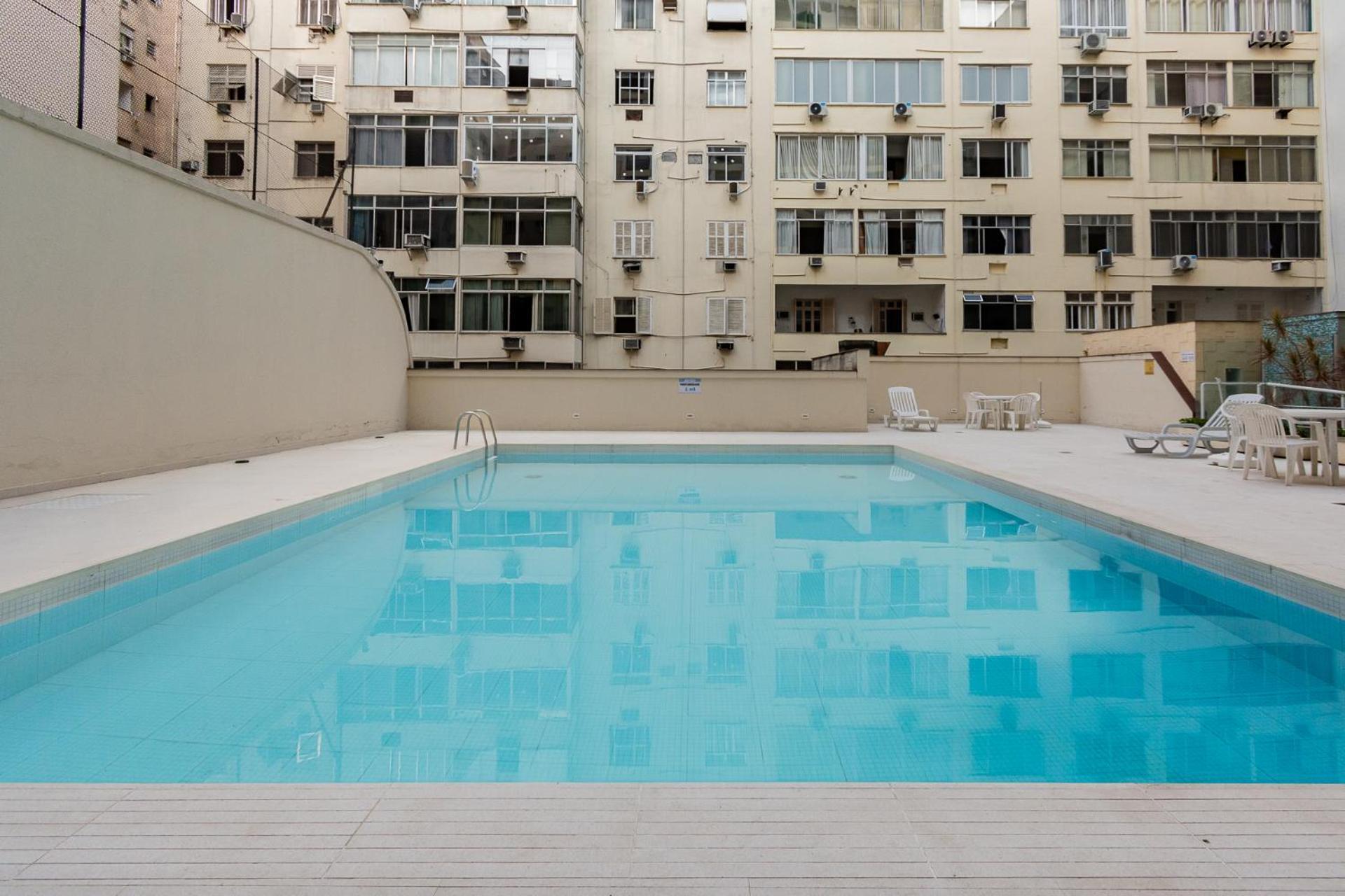 Flat Posto 6 Com Piscina - Copacabana Rio de Janeiro Buitenkant foto